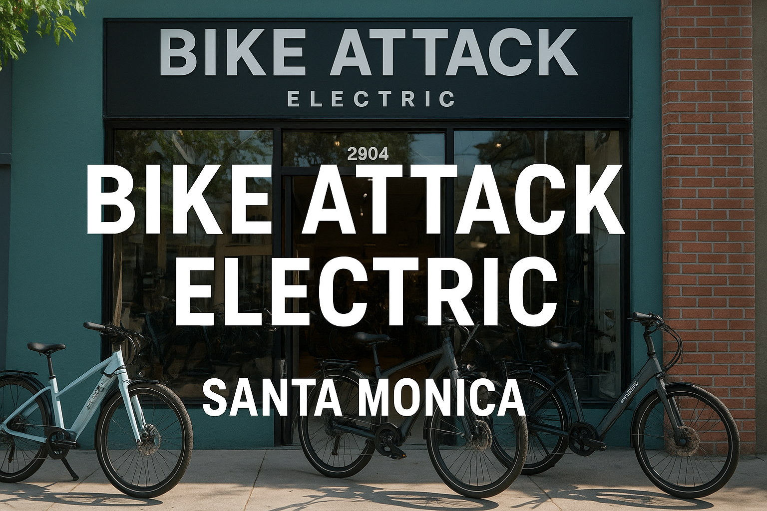 bike attack electric picture
